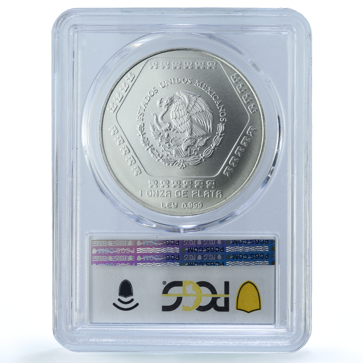 Mexico 5 pesos Mascaron Dios Chaac KM-577 Precolombina MS69 PCGS Ag coin 1994 Mexico 5 pesos Mascaron Dios Chaac KM-577 Precolombina MS69 PCGS Ag coin 1994