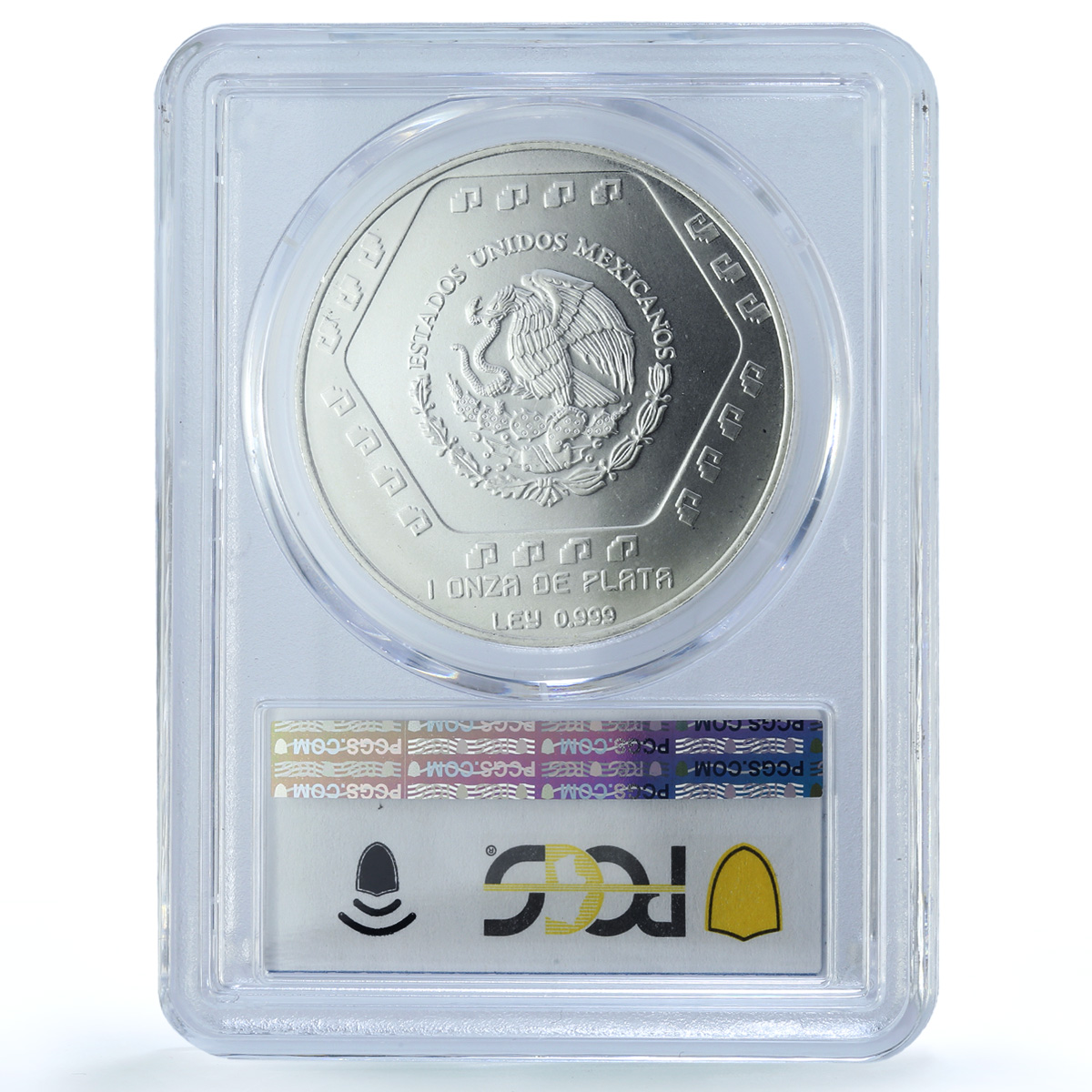 Mexico 5 pesos Dintel 26 KM-578 Precolombina Maya MS 68 PCGS silver coin 1994 Mexico 5 pesos Dintel 26 KM-578 Precolombina Maya MS 68 PCGS silver coin 1994