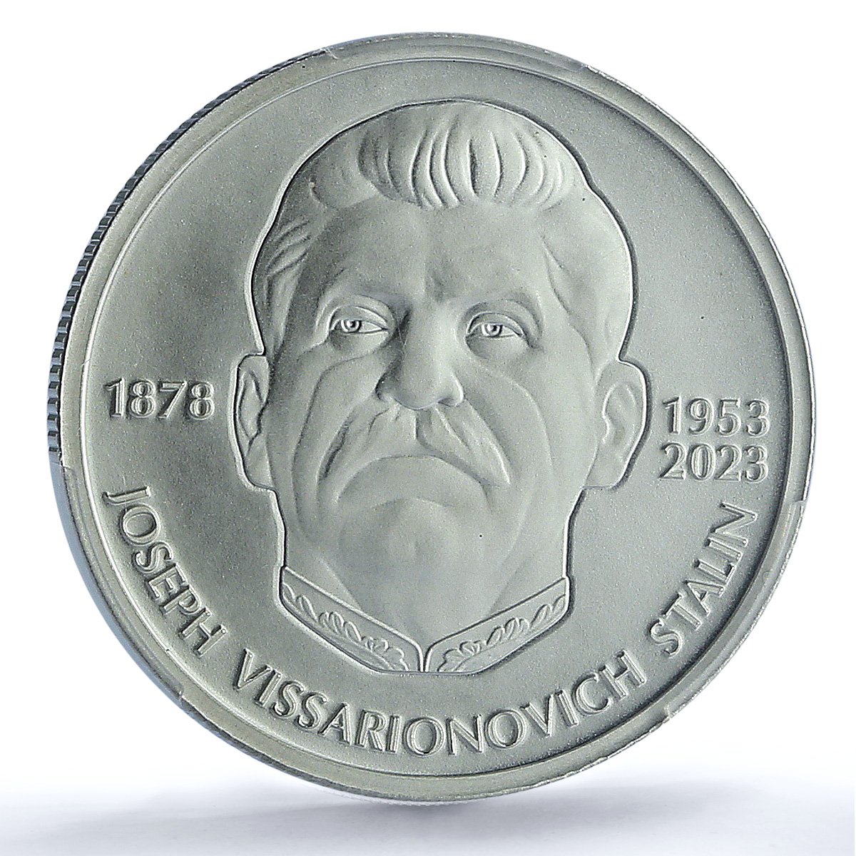 Chad 2500 francs Joseph Stalin History USSR Communism MS70 PCGS silver coin 2023 Chad 2500 francs Joseph Stalin History USSR Communism MS70 PCGS silver coin 2023