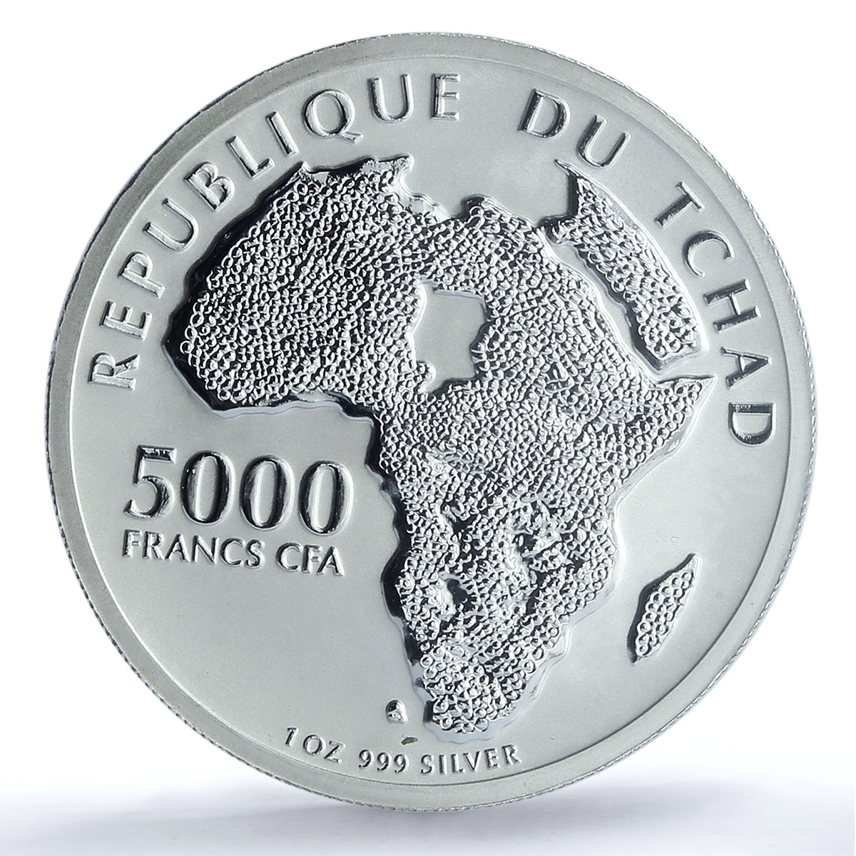 Chad 5000 francs Hugo Chavez Revolutionary Communism PR 69 PCGS silver coin 2023 Chad 5000 francs Hugo Chavez Revolutionary Communism PR 69 PCGS silver coin 2023