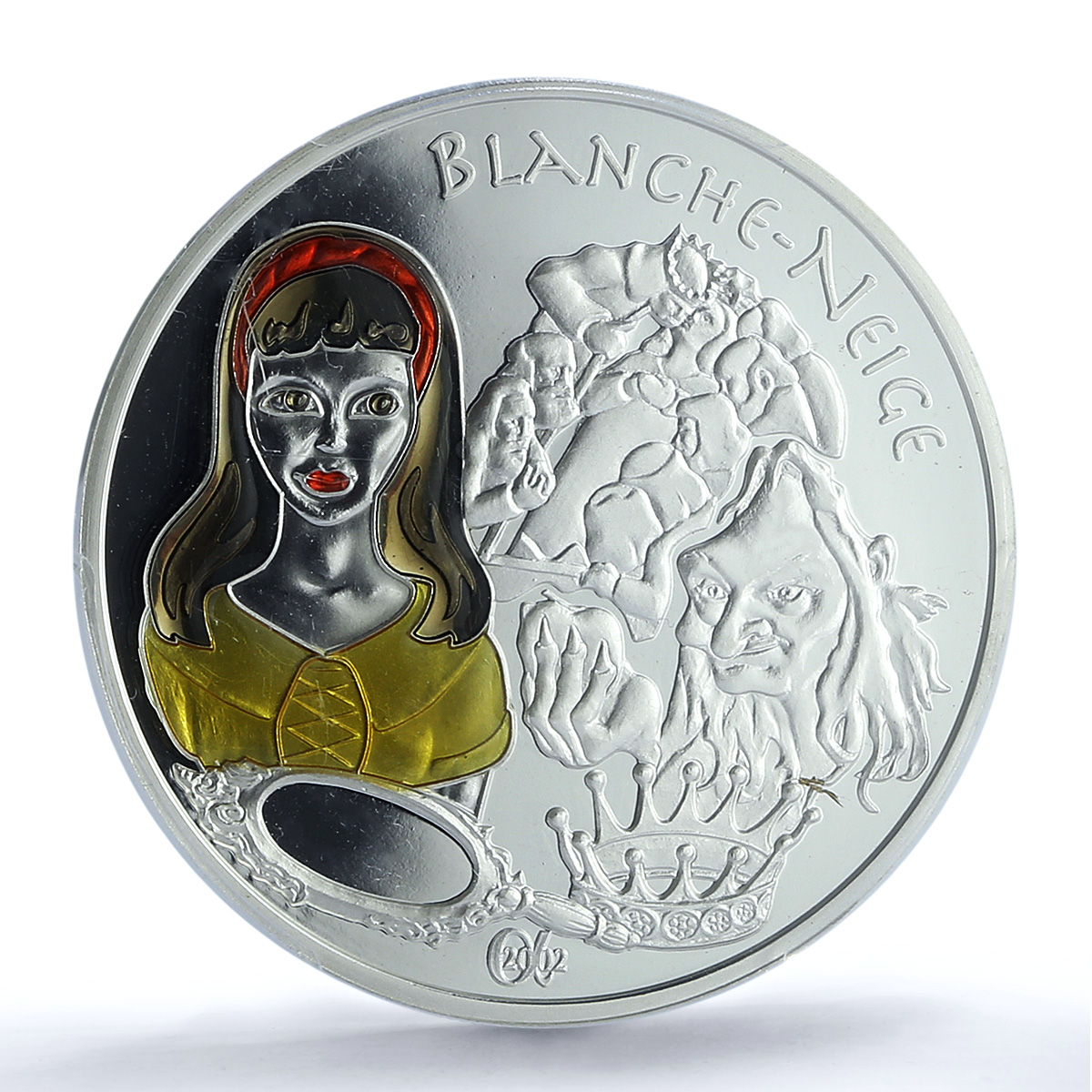 France 1 1/2 euro Snow White Blanche Neige Literature PR70 PCGS silver coin 2002 France 1 1/2 euro Snow White Blanche Neige Literature PR70 PCGS silver coin 2002