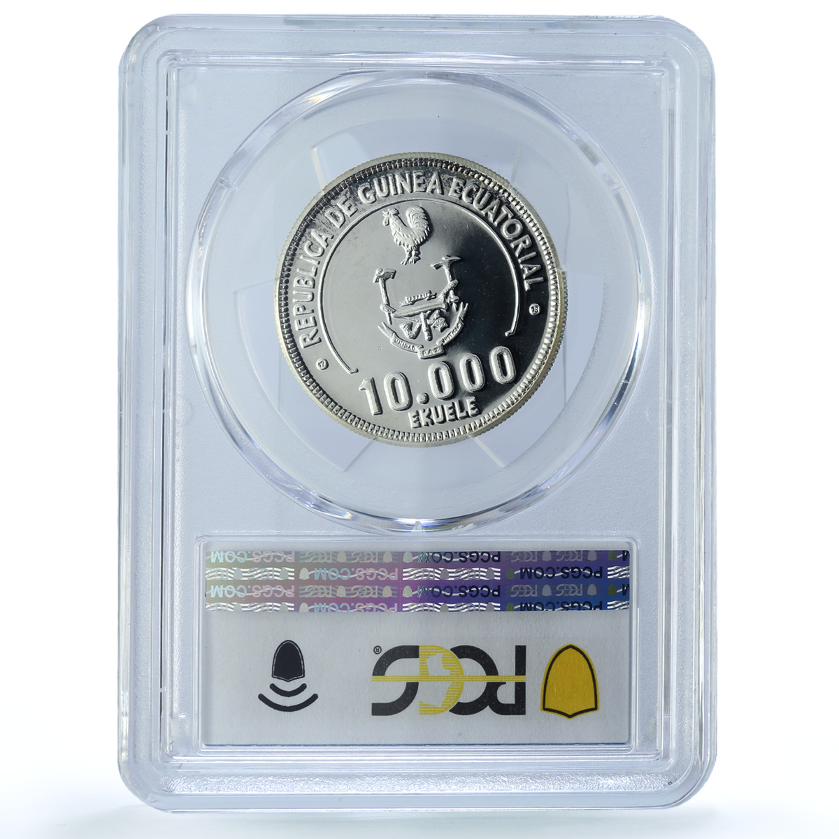 Guinea Equatorial 10000 ekuele Football Cup Argentina PR68 PCGS silver coin 1978 Guinea Equatorial 10000 ekuele Football Cup Argentina PR68 PCGS silver coin 1978