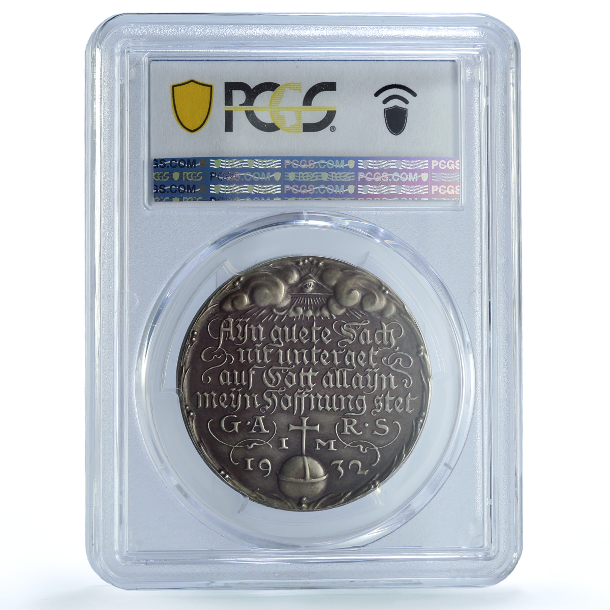 Germany Weimar Gustav II Lutzen Battle Kienast-473 MS 64 PCGS silver medal 1932 Germany Weimar Gustav II Lutzen Battle Kienast-473 MS 64 PCGS silver medal 1932