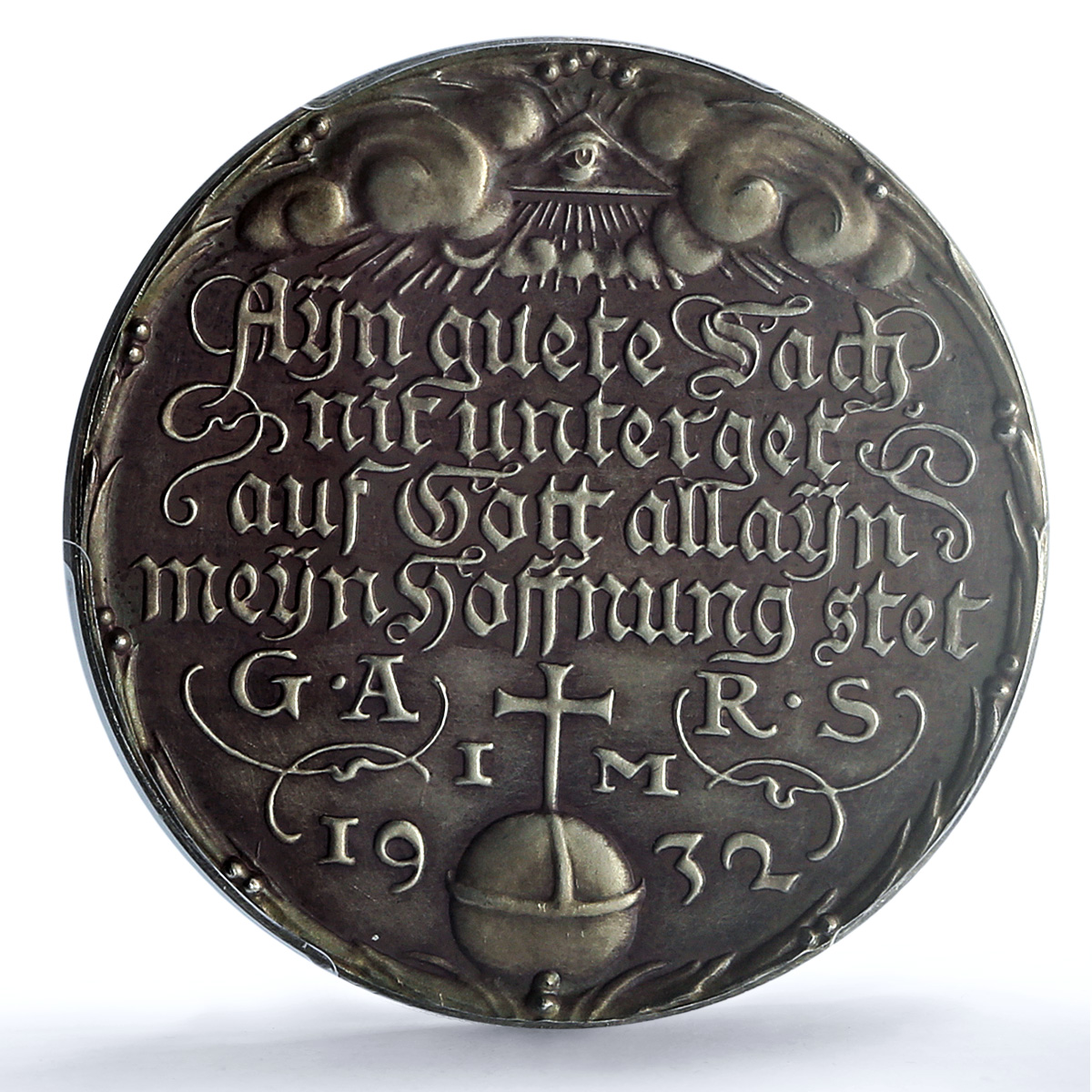 Germany Weimar Gustav II Lutzen Battle Kienast-473 MS 64 PCGS silver medal 1932 Germany Weimar Gustav II Lutzen Battle Kienast-473 MS 64 PCGS silver medal 1932