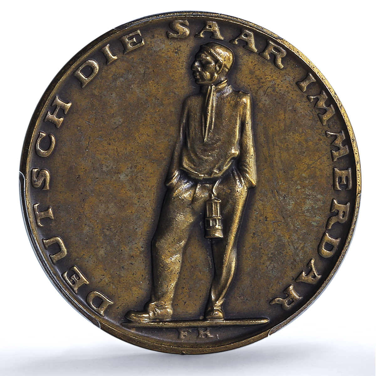 Germany Third Reich Saar Referendum Museler-15.3/49 MS 63 PCGS bronze medal 1935 Germany Third Reich Saar Referendum Museler-15.3/49 MS 63 PCGS bronze medal 1935