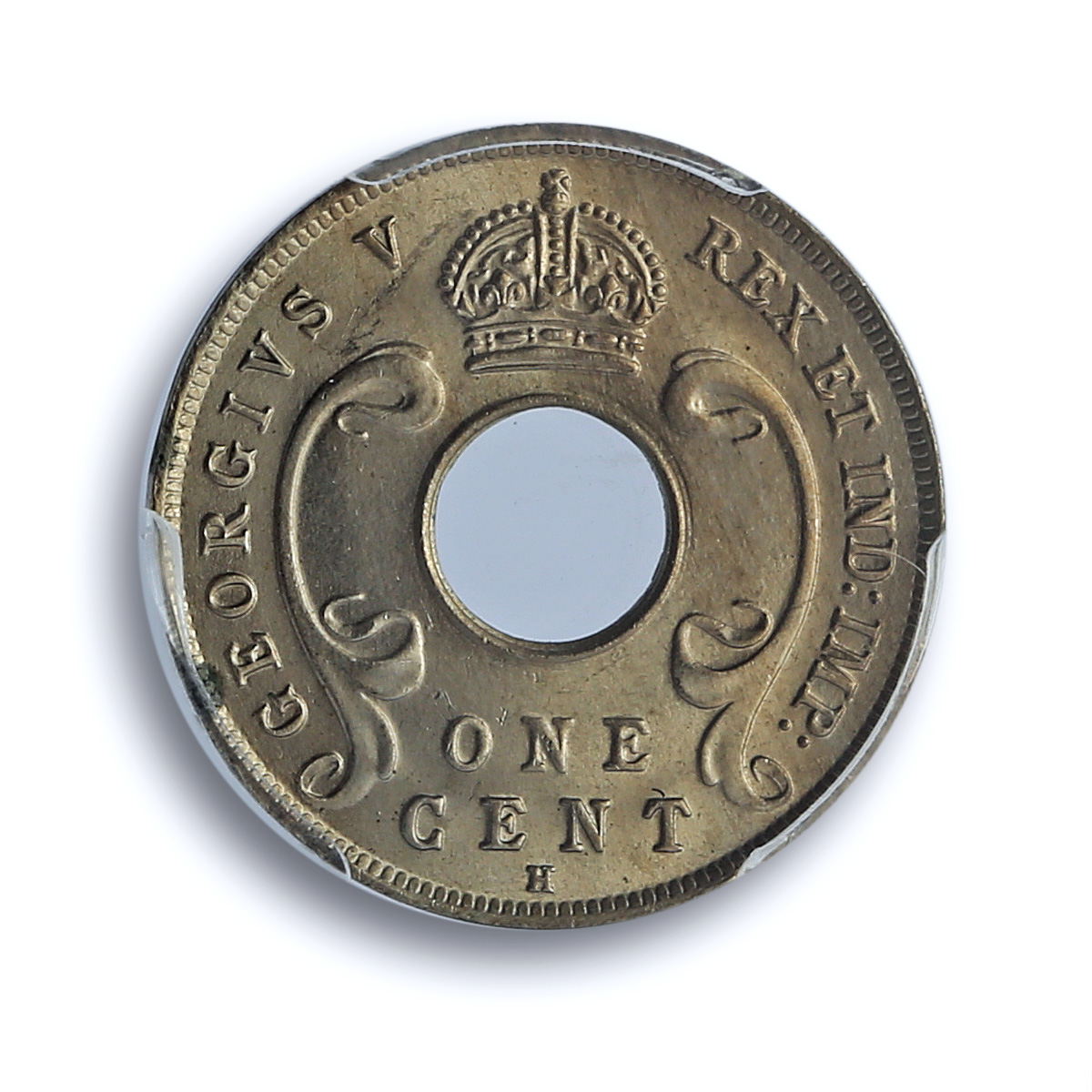 East Africa British 1 cent George V KM-7 Uganda MS 64 PCGS CuNi coin 1911