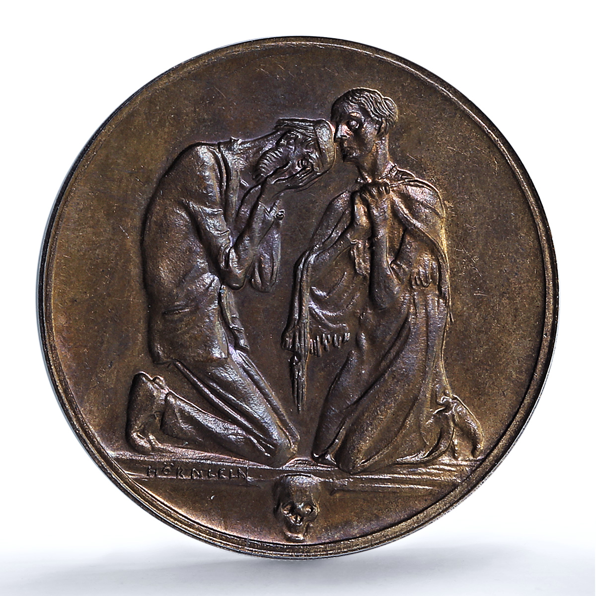 Germany Weimar February Inflation SACHSEN MS 65 PCGS bronze medal 1923 Germany Weimar February Inflation SACHSEN MS 65 PCGS bronze medal 1923