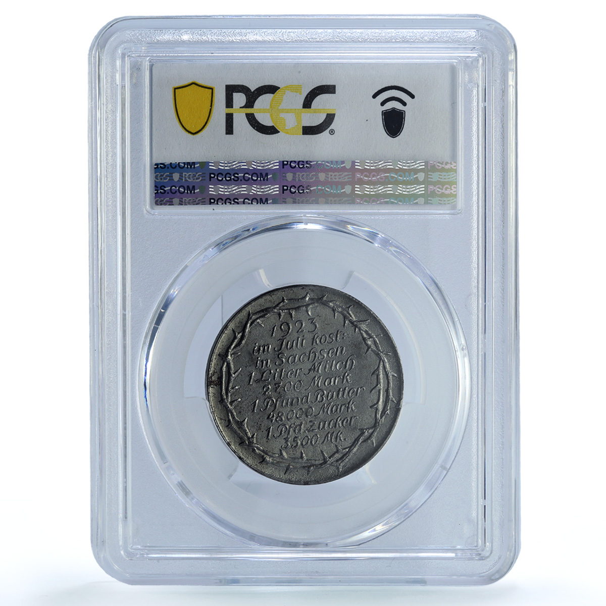 Germany Weimar July Inflation Saxony Arnold-187 Woman Child MS64 PCGS medal 1923 Germany Weimar July Inflation Saxony Arnold-187 Woman Child MS64 PCGS medal 1923