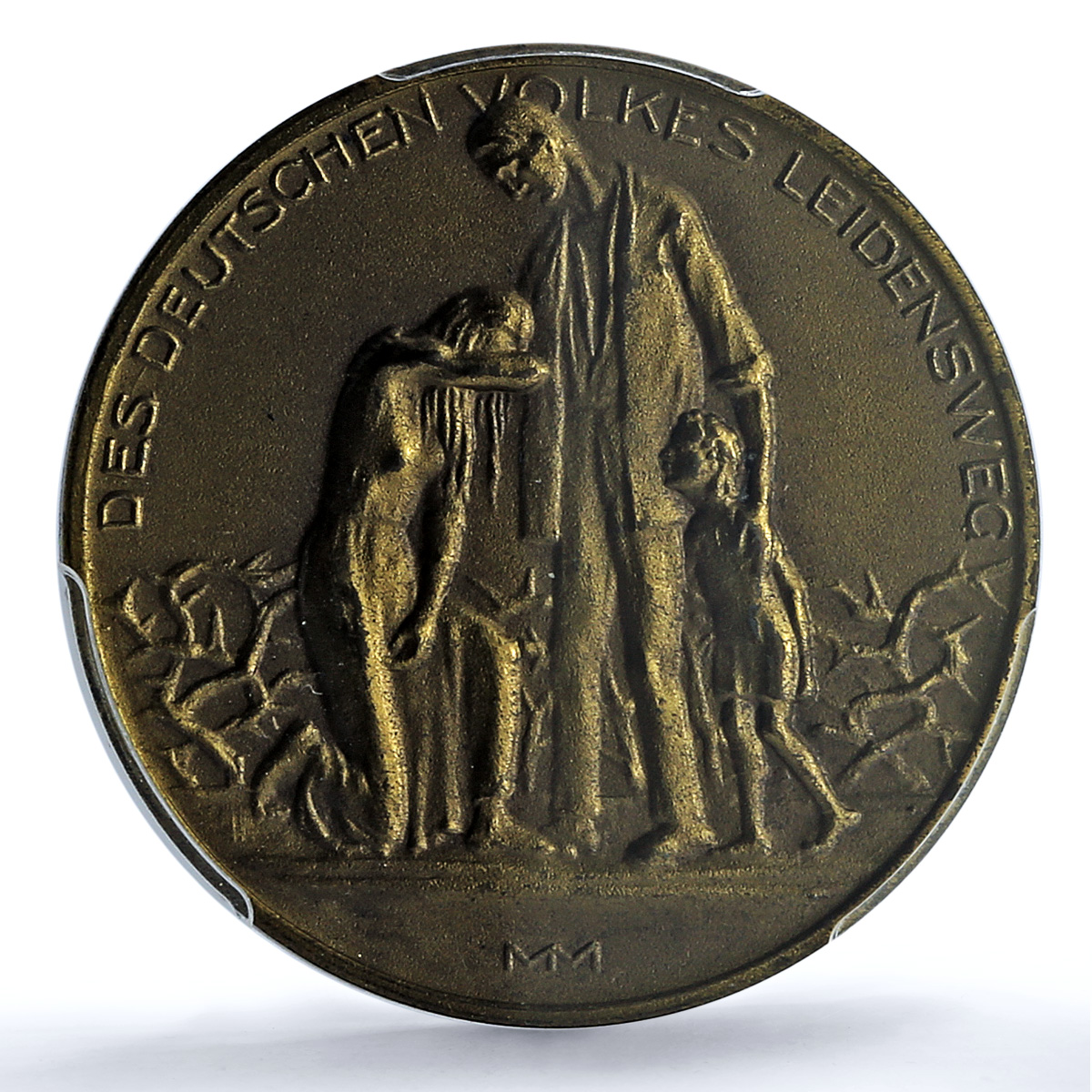 Germany Weimar Inflation 1 December MS 64 PCGS bronze medal 1923 Germany Weimar Inflation 1 December MS 64 PCGS bronze medal 1923