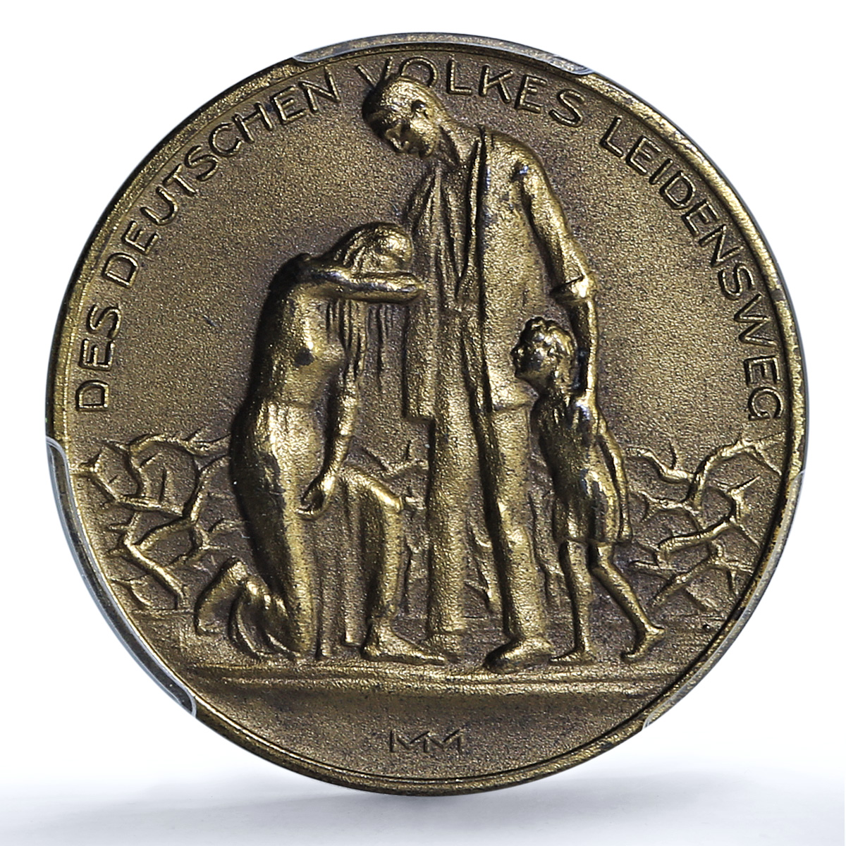 Germany Weimar Inflation 1 December MS 64 PCGS bronze medal 1923 Germany Weimar Inflation 1 December MS 64 PCGS bronze medal 1923