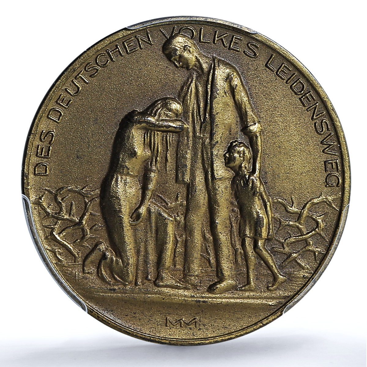 Germany Weimar Inflation 1 November MS 63 PCGS brass medal 1923 Germany Weimar Inflation 1 November MS 63 PCGS brass medal 1923