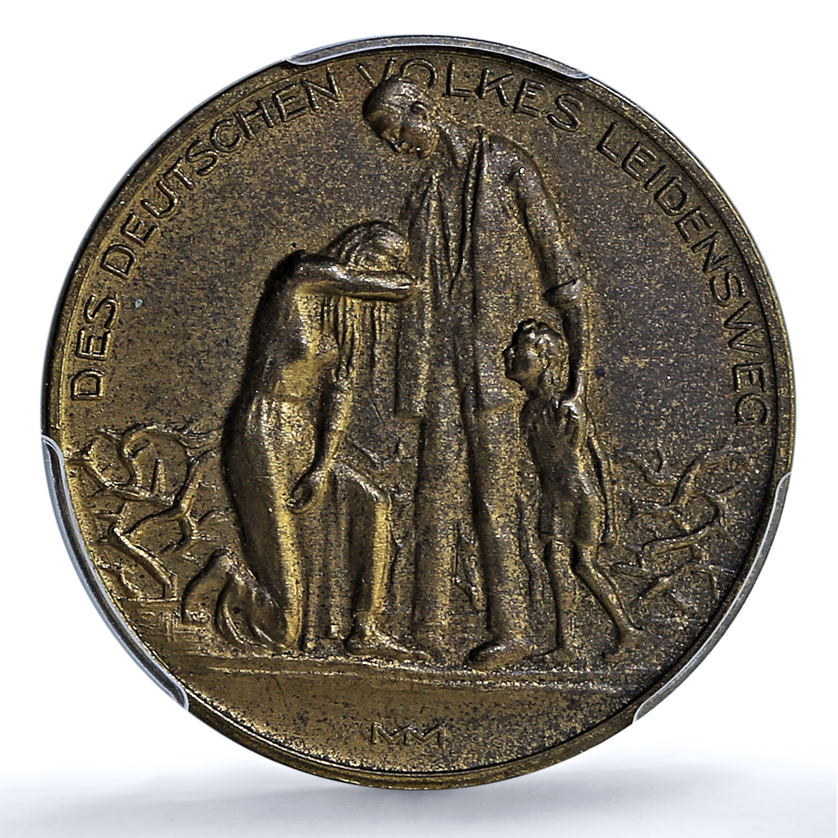 Germany Weimar Inflation 1 November MS 63 PCGS brass medal 1923 Germany Weimar Inflation 1 November MS 63 PCGS brass medal 1923