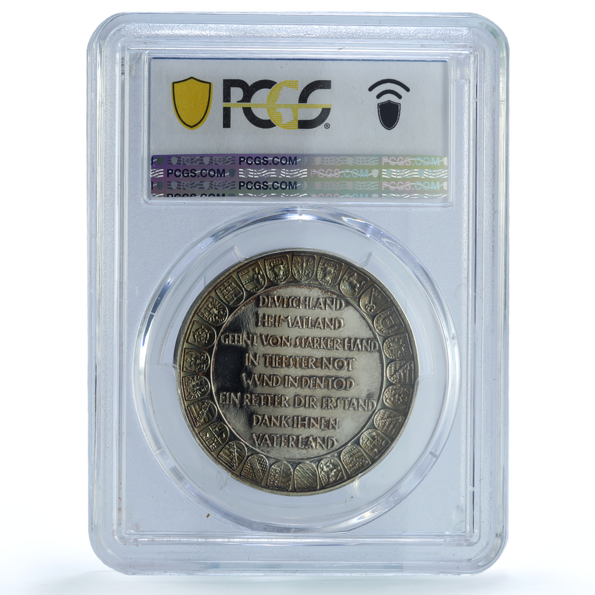 Germany Weimar Bismarck Hindenburg BERLIN Bo-5654 SP 64 PCGS silver medal 1931