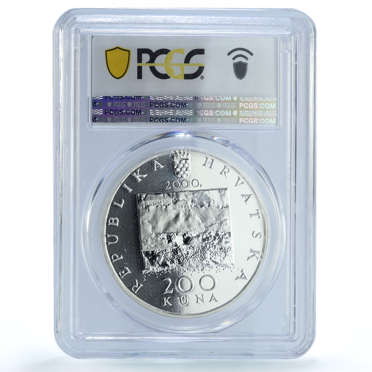 Croatia 200 kuna Slava Raskaj KM-81 Art Painter PR 69 PCGS silver coin 2000
