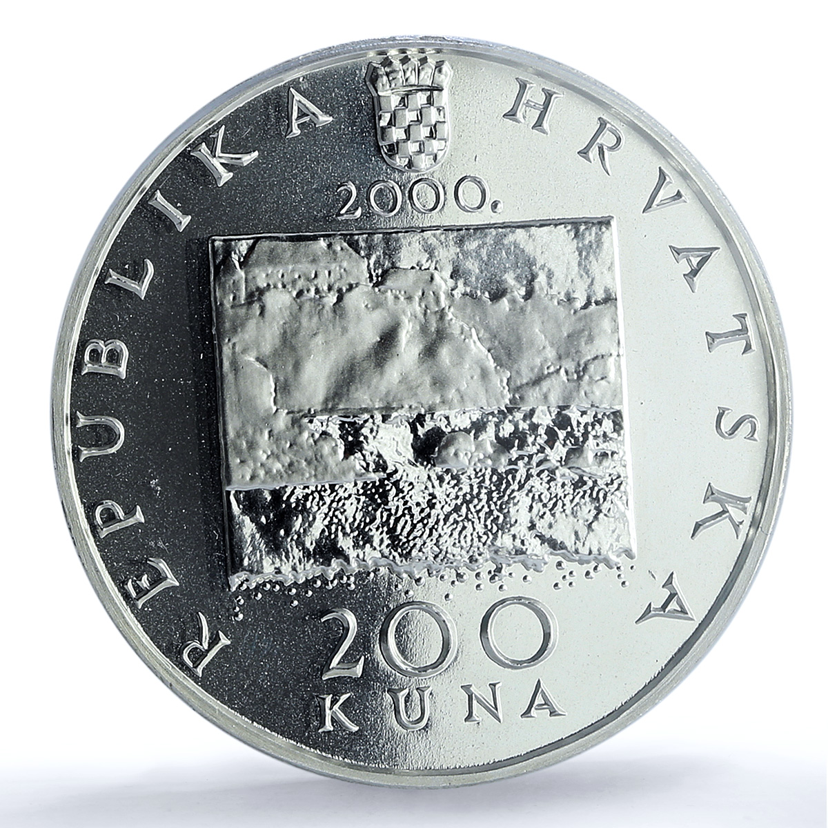 Croatia 200 kuna Slava Raskaj KM-81 Art Painter PR 69 PCGS silver coin 2000