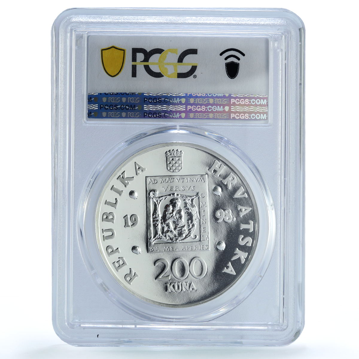 Croatia 200 kuna Juraj Klovic KM-76 Art Painter PR 69 PCGS silver coin 1998 Croatia 200 kuna Juraj Klovic KM-76 Art Painter PR 69 PCGS silver coin 1998