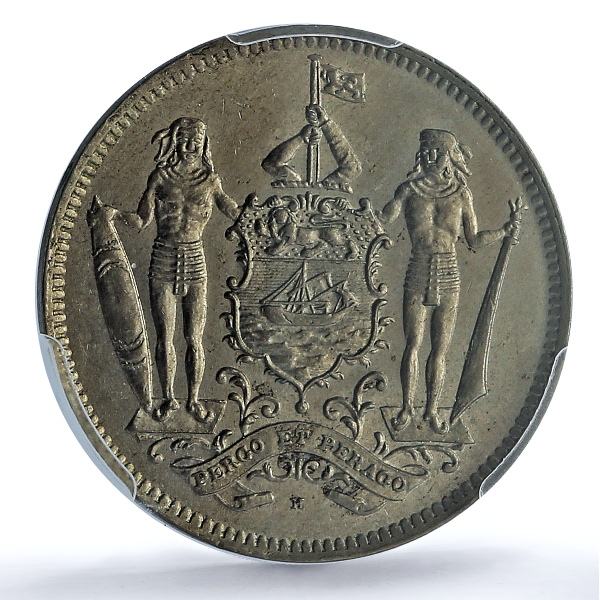 North Borneo British Malaysia 5 cents Company KM-5 MS 62 PCGS CuNi coin 1941 North Borneo British Malaysia 5 cents Company KM-5 MS 62 PCGS CuNi coin 1941