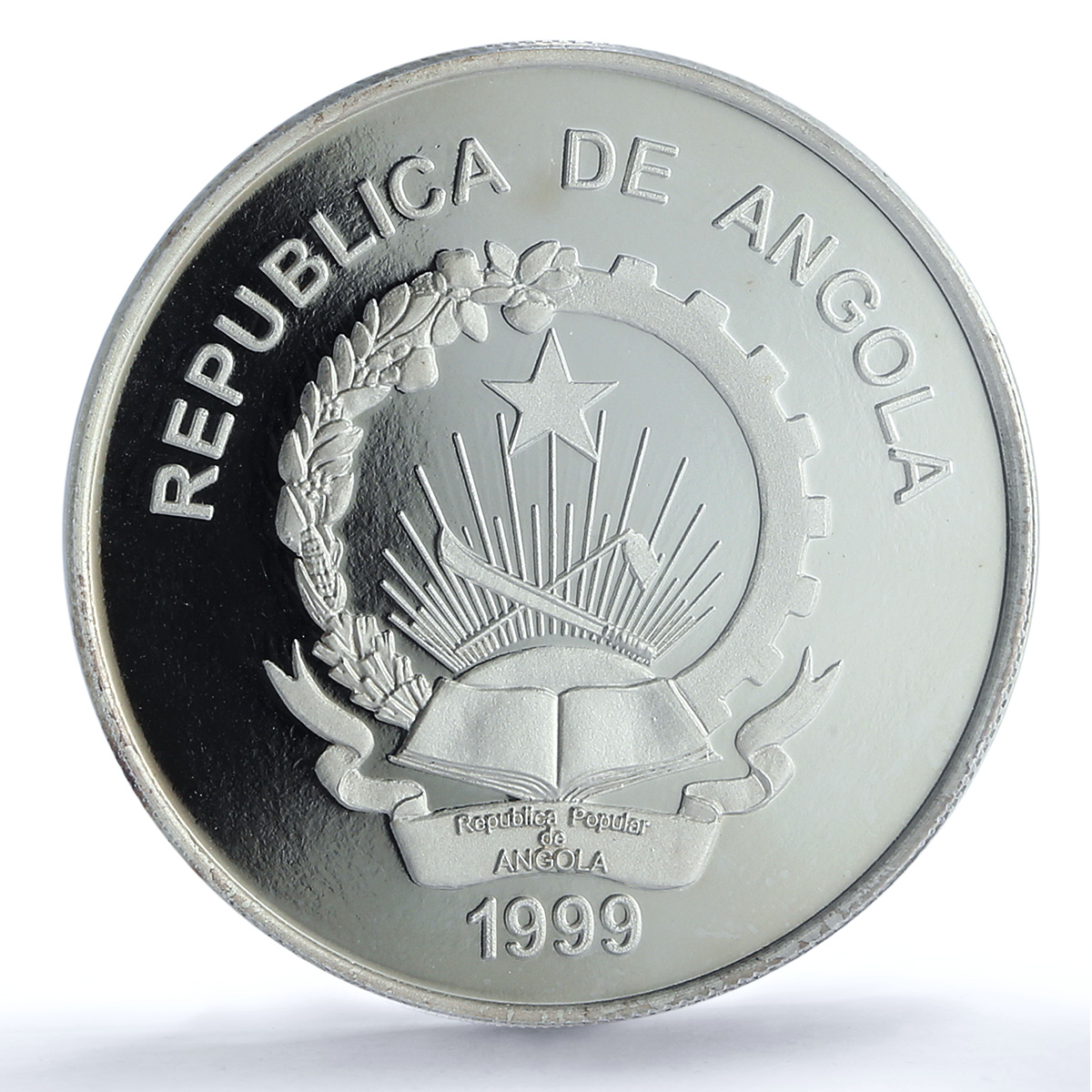 Angola 100 kwanzas Sydney Olympic Games KM-94 PR 67 PCGS silver coin 1999 Angola 100 kwanzas Sydney Olympic Games KM-94 PR 67 PCGS silver coin 1999