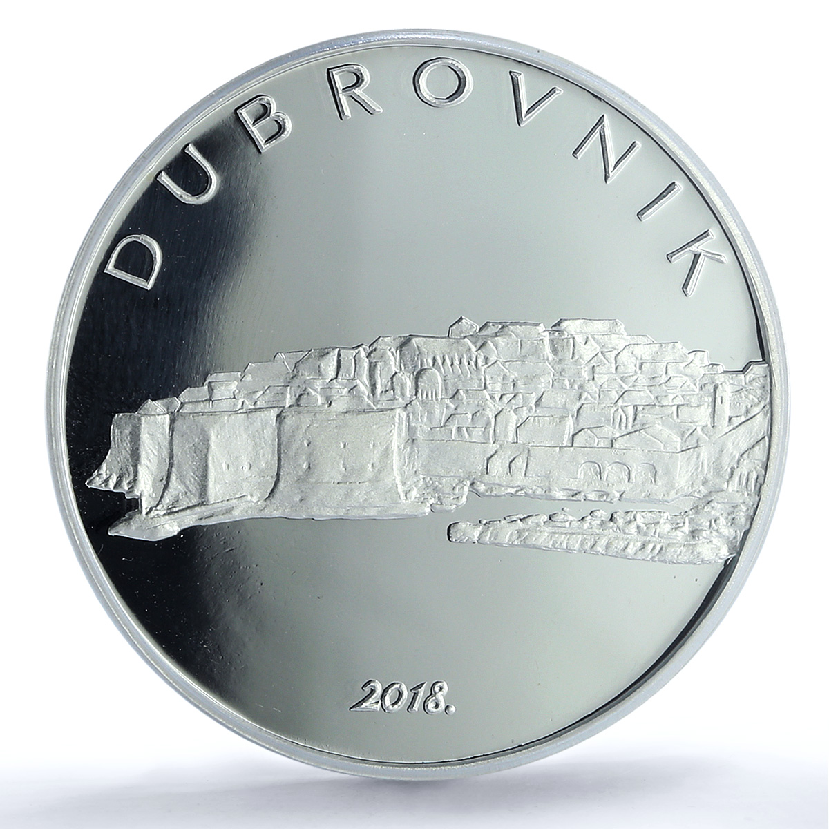Croatia 200 kuna Dubrovnik KM-114 City Castle PR 70 PCGS silver coin 2018