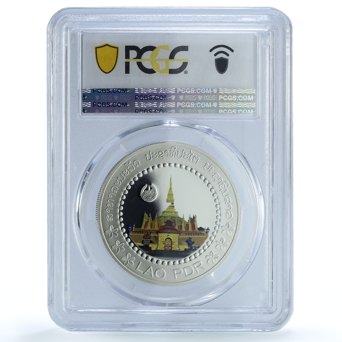 Laos 50 kip ASEM 9th Asia Europe Summit PR 67 PCGS silver coin 2012 Laos 50 kip ASEM 9th Asia Europe Summit PR 67 PCGS silver coin 2012
