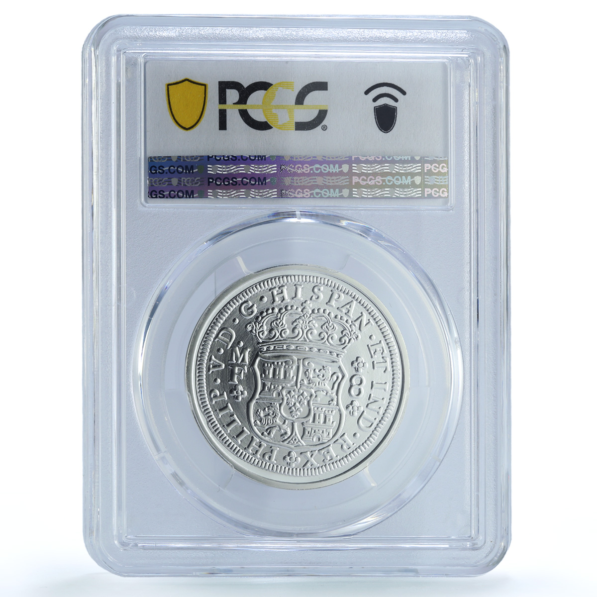 Spain Mexico 8 Reales Pillar Dollar 1733 Restrike MS 70 PCGS silver coin 2000-02 Spain Mexico 8 Reales Pillar Dollar 1733 Restrike MS 70 PCGS silver coin 2000-02