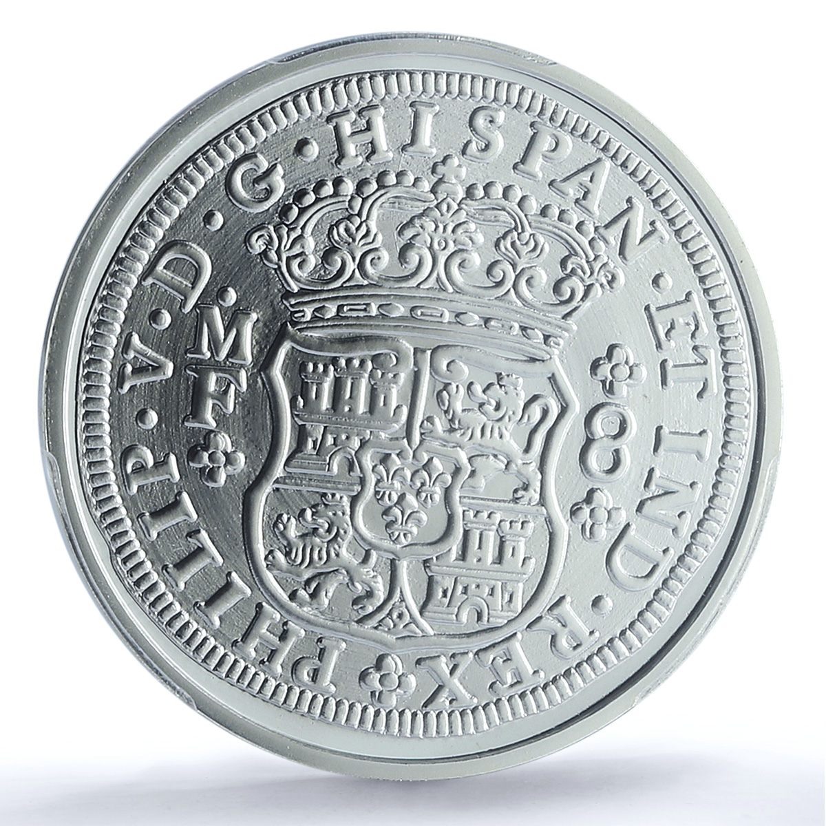Spain Mexico 8 Reales Pillar Dollar 1733 Restrike MS 70 PCGS silver coin 2000-02 Spain Mexico 8 Reales Pillar Dollar 1733 Restrike MS 70 PCGS silver coin 2000-02