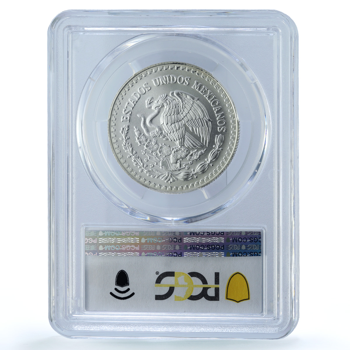Mexico 1/2 onza Libertad Angel of Independence KM-612 MS69 PCGS silver coin 1996