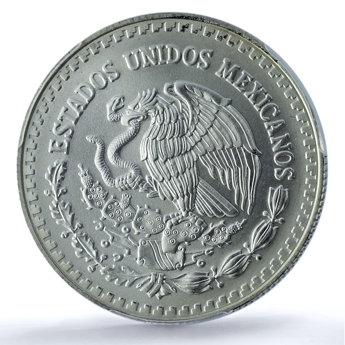 Mexico 1/2 onza Libertad Angel of Independence KM-612 MS69 PCGS silver coin 1996