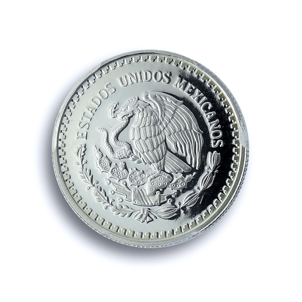Mexico 1/10 onza Libertad Angel Independence KM-543 PR 69 PCGS silver coin 1995