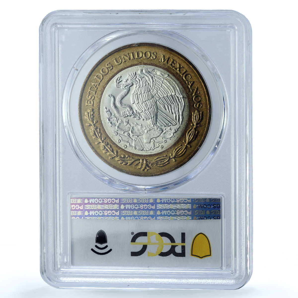 Mexico 50 pesos Nino Nine Heroes KM-571 History MS 64 PCGS bimetal coin 1995 Mexico 50 pesos Nino Nine Heroes KM-571 History MS 64 PCGS bimetal coin 1995