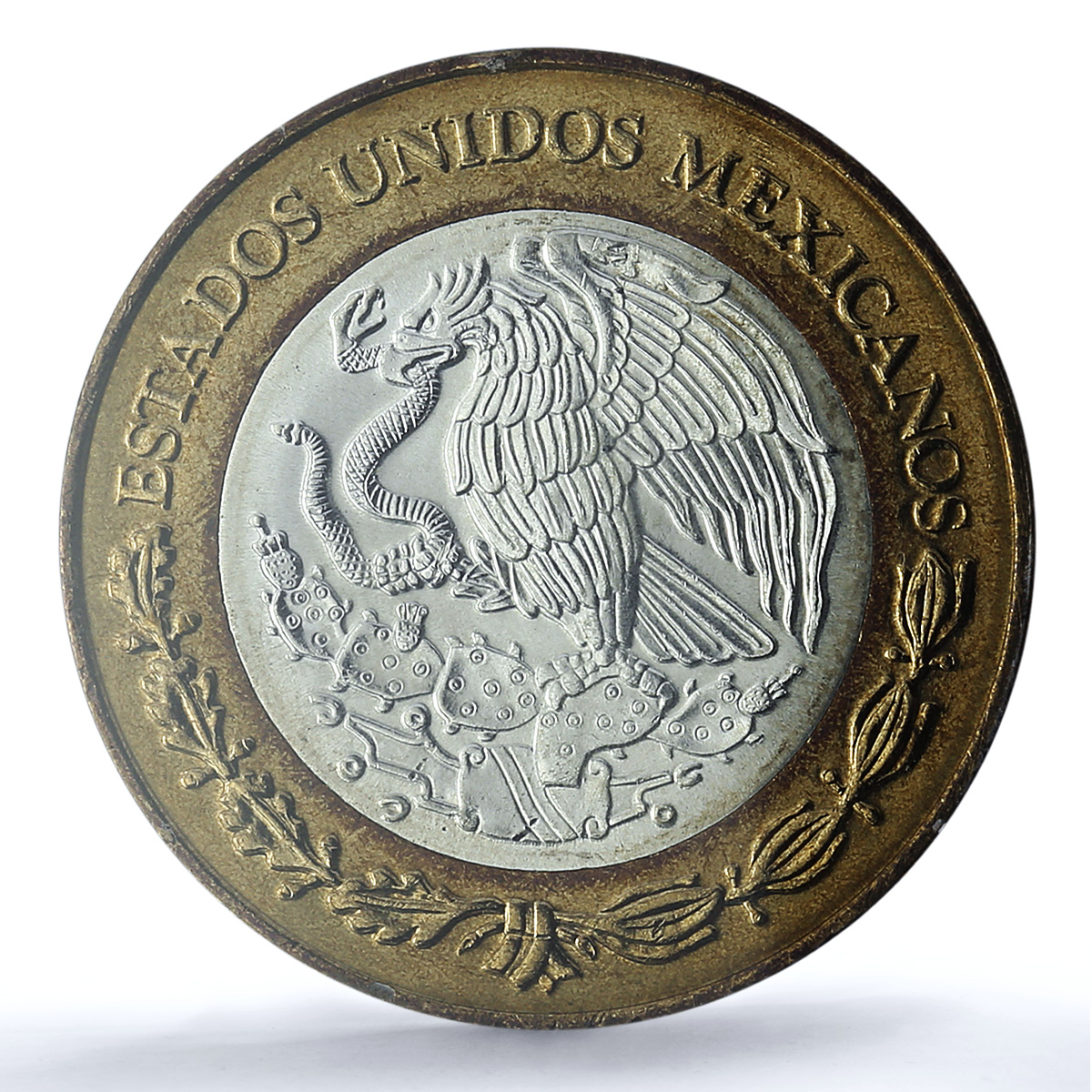 Mexico 50 pesos Nino Nine Heroes KM-571 History MS 64 PCGS bimetal coin 1995 Mexico 50 pesos Nino Nine Heroes KM-571 History MS 64 PCGS bimetal coin 1995