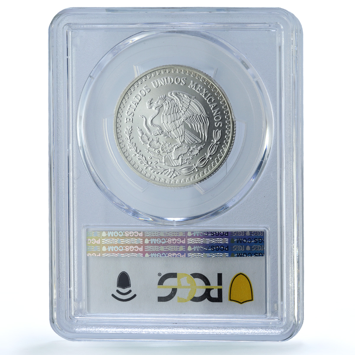 Mexico 1/2 onza Libertad Angel of Independence KM-545 MS67 PCGS silver coin 1993