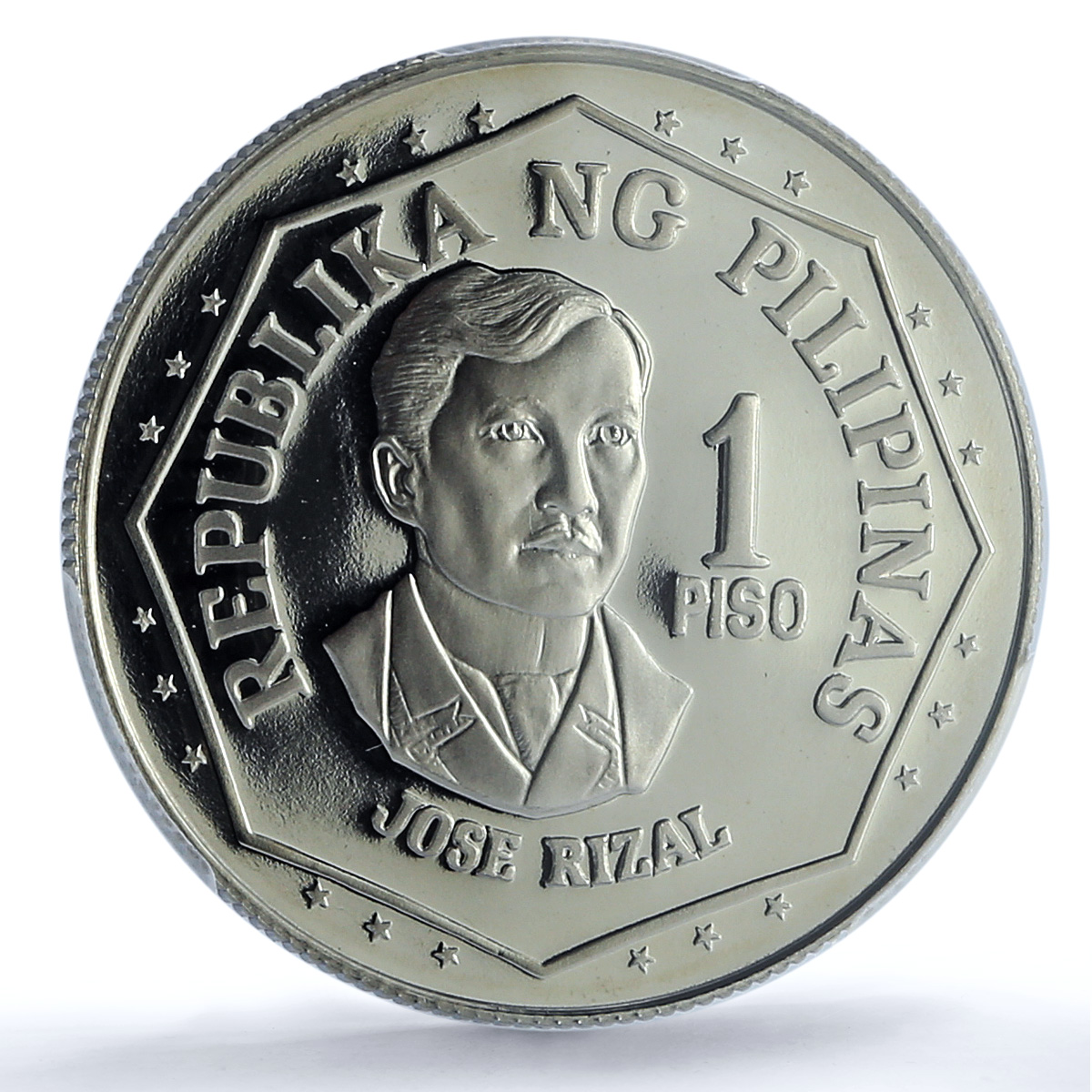 Philippines 1 piso Republic KM-209.2 Jose Rizal PR 70 PCGS CuNi coin 1980 Philippines 1 piso Republic KM-209.2 Jose Rizal PR 70 PCGS CuNi coin 1980