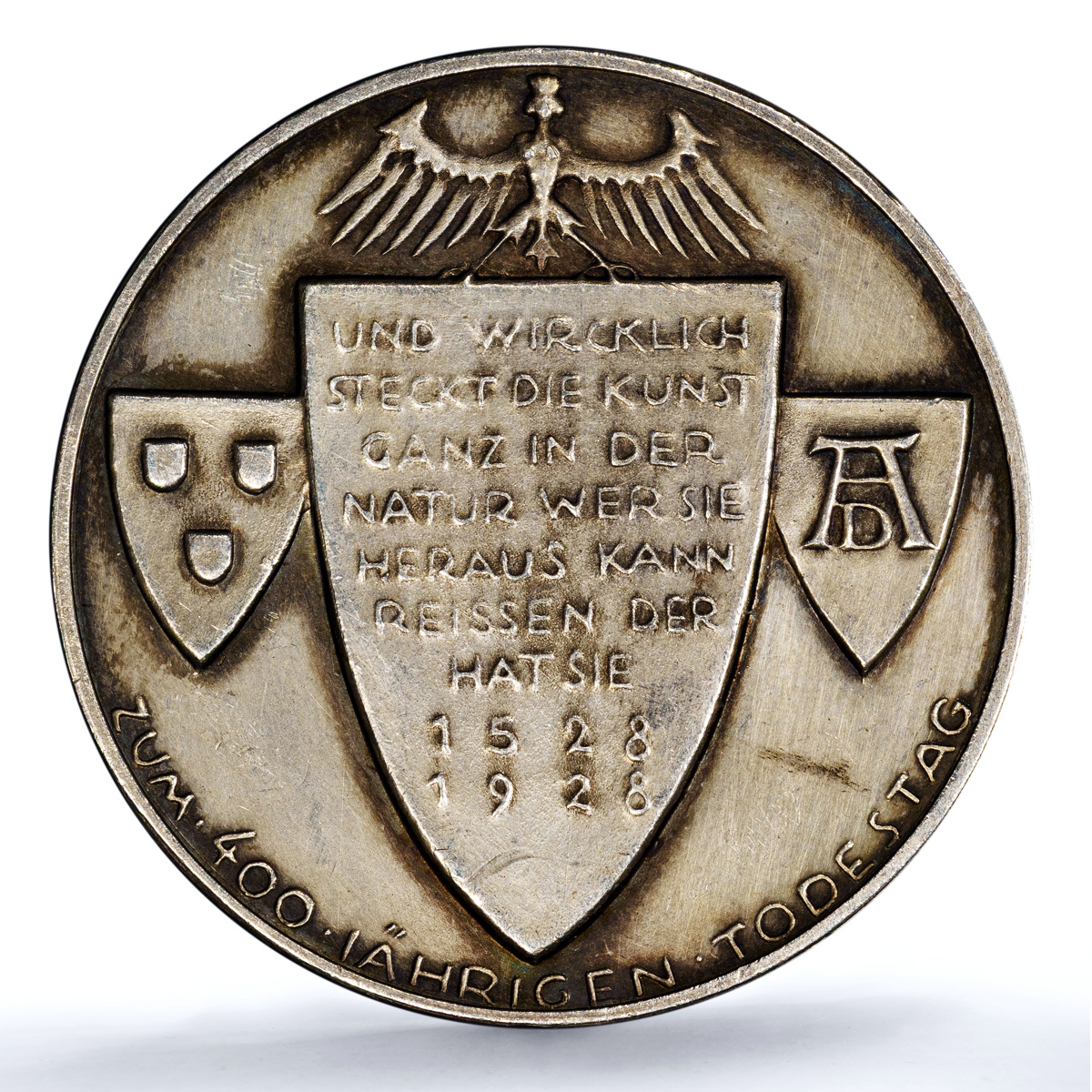Germany Weimar Albrecht Durer Mende-138 Erlanger-955 MS62 PCGS silver medal 1928 Germany Weimar Albrecht Durer Mende-138 Erlanger-955 MS62 PCGS silver medal 1928