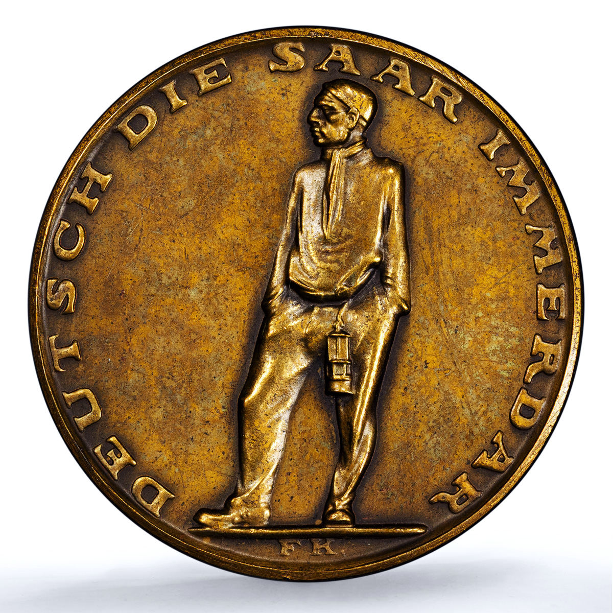 Germany Third Reich Saar Referendum Museler-15.3/49 MS 63 PCGS bronze medal 1935 Germany Third Reich Saar Referendum Museler-15.3/49 MS 63 PCGS bronze medal 1935