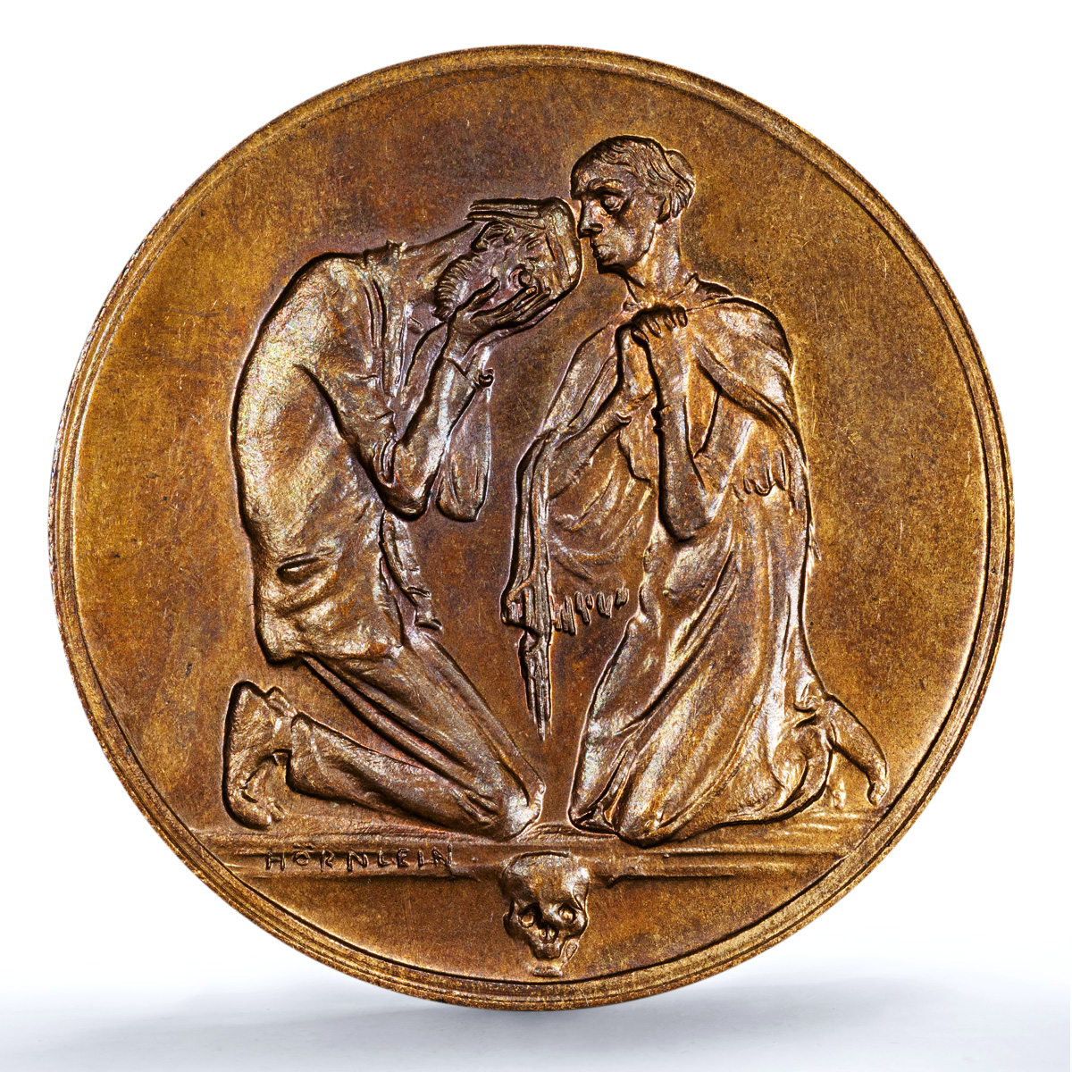Germany Weimar February Inflation SACHSEN MS 65 PCGS bronze medal 1923 Germany Weimar February Inflation SACHSEN MS 65 PCGS bronze medal 1923