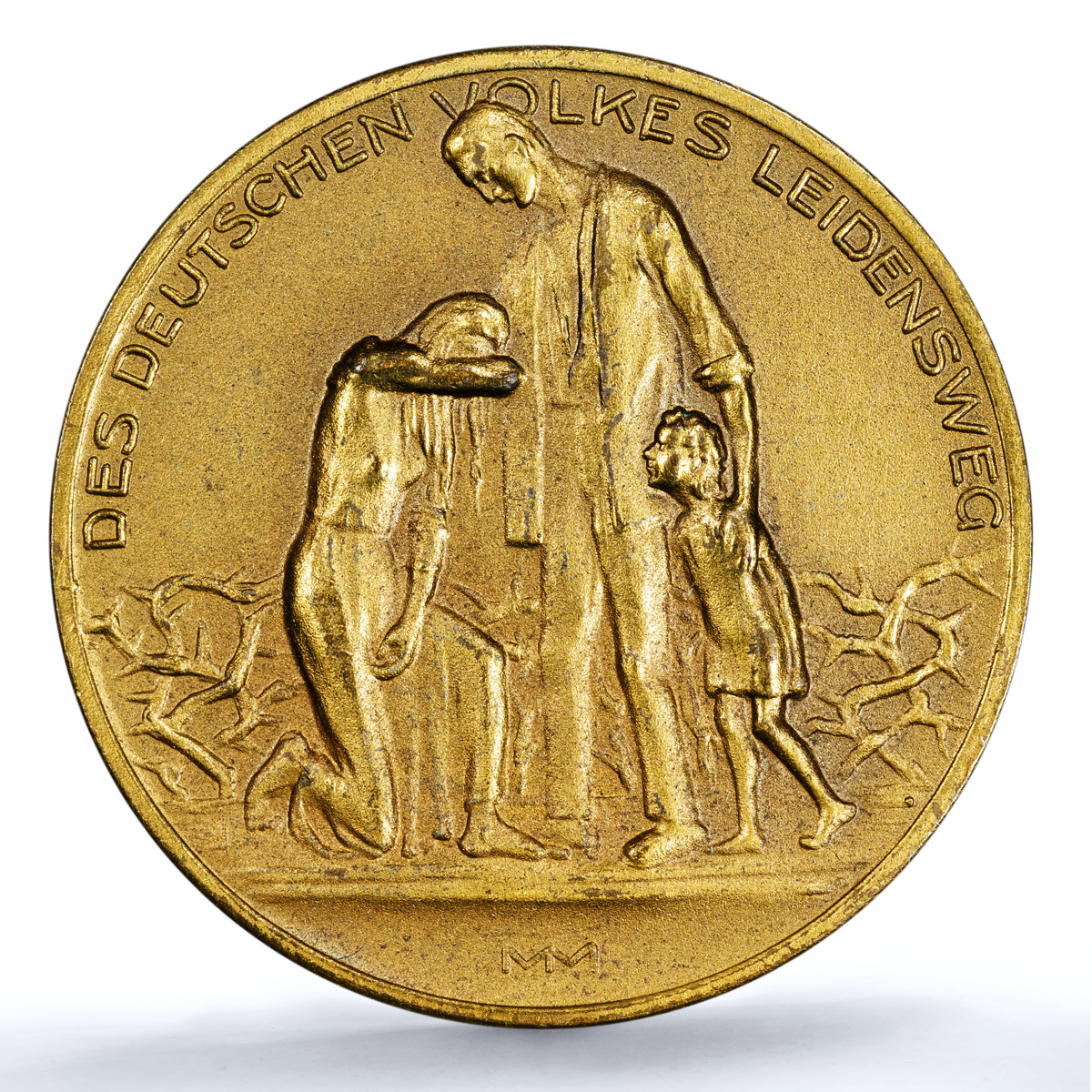 Germany Weimar Inflation 1 November MS 63 PCGS brass medal 1923 Germany Weimar Inflation 1 November MS 63 PCGS brass medal 1923