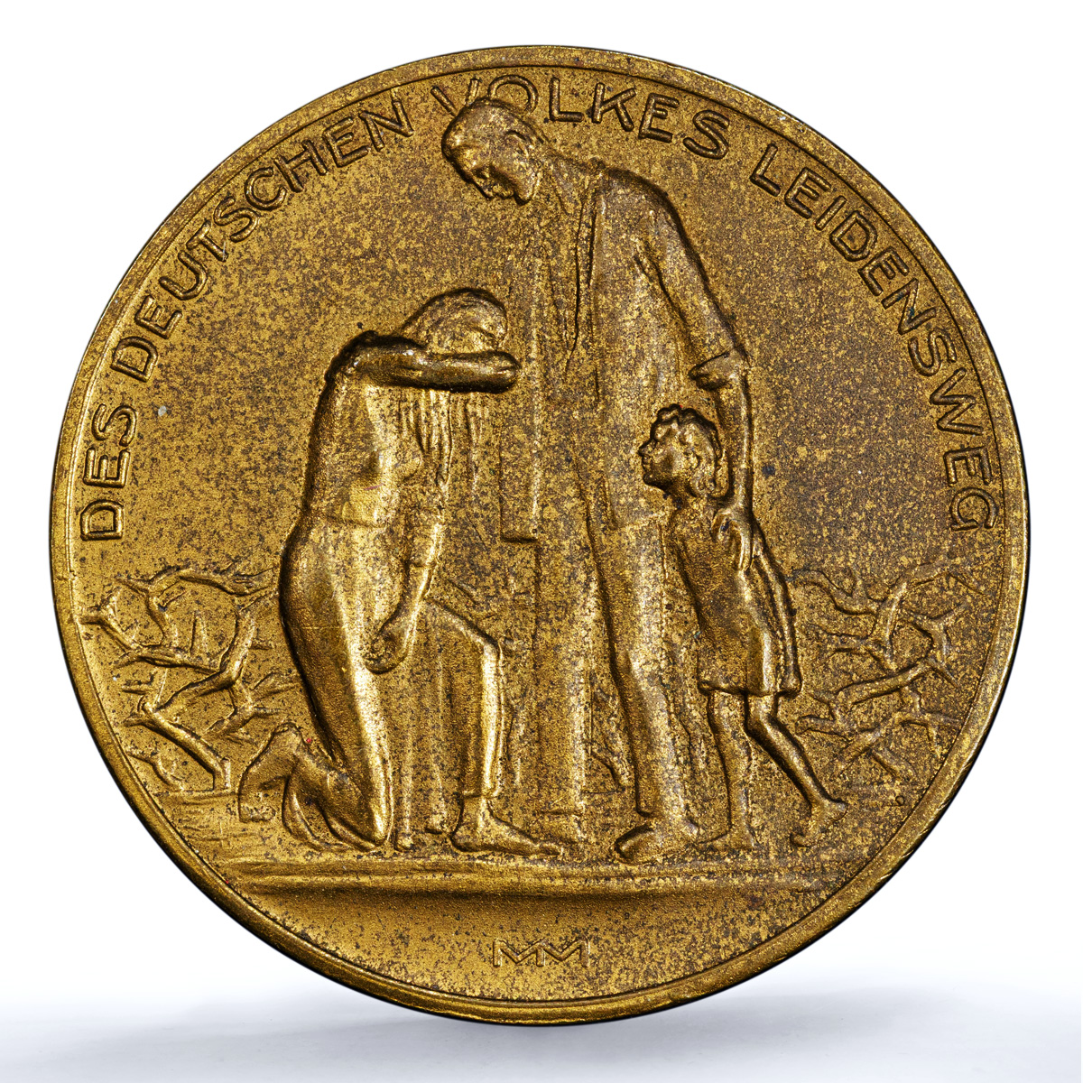 Germany Weimar Inflation 1 November MS 63 PCGS brass medal 1923 Germany Weimar Inflation 1 November MS 63 PCGS brass medal 1923