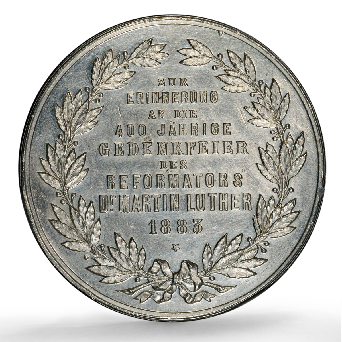 Germany Empire Martin Luther Reformation Whiting-770 UNC PCGS zinc medal 1883 Germany Empire Martin Luther Reformation Whiting-770 UNC PCGS zinc medal 1883