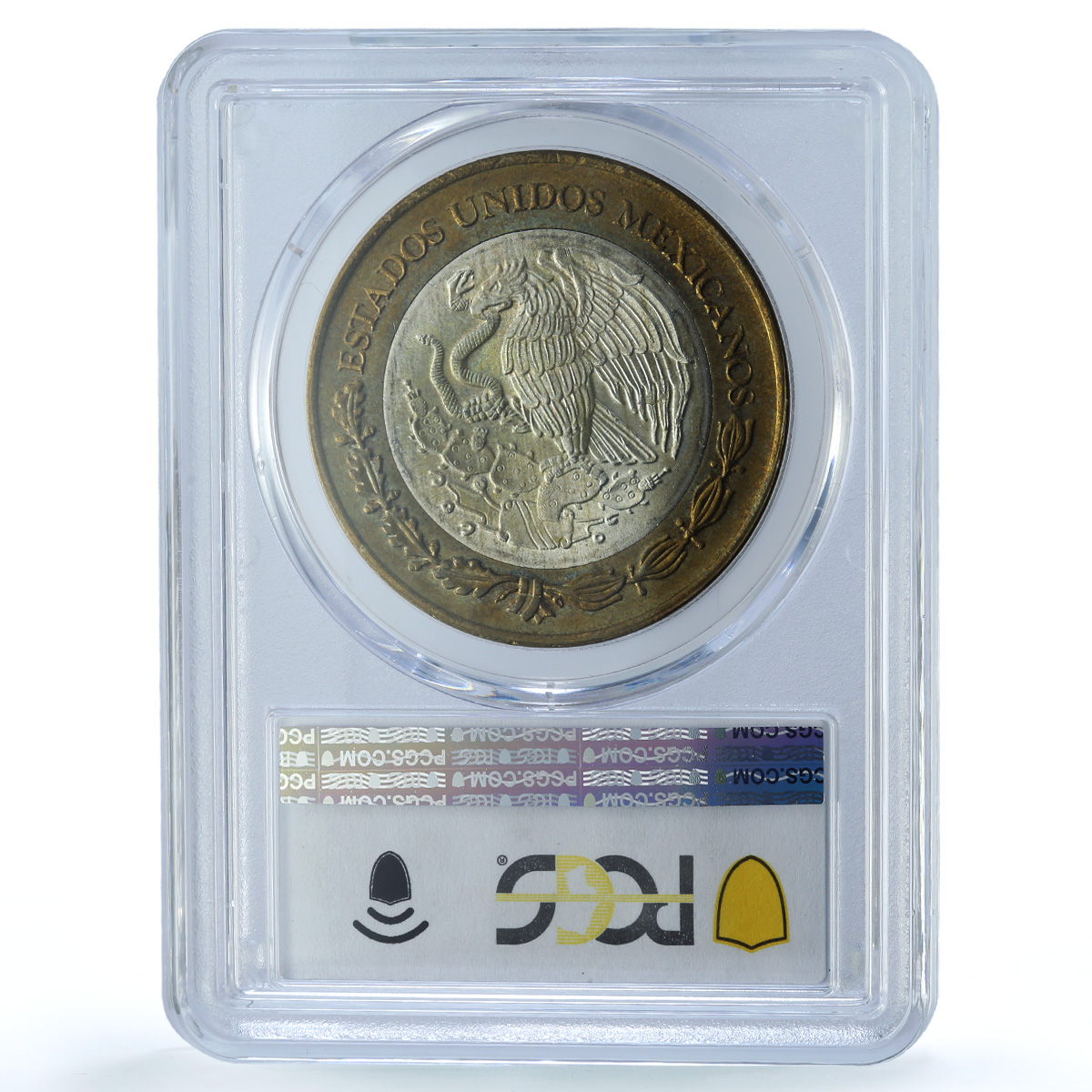 Mexico 50 pesos Nino Nine Heroes KM-571 History MS 65 PCGS bimetal coin 1993 Mexico 50 pesos Nino Nine Heroes KM-571 History MS 65 PCGS bimetal coin 1993