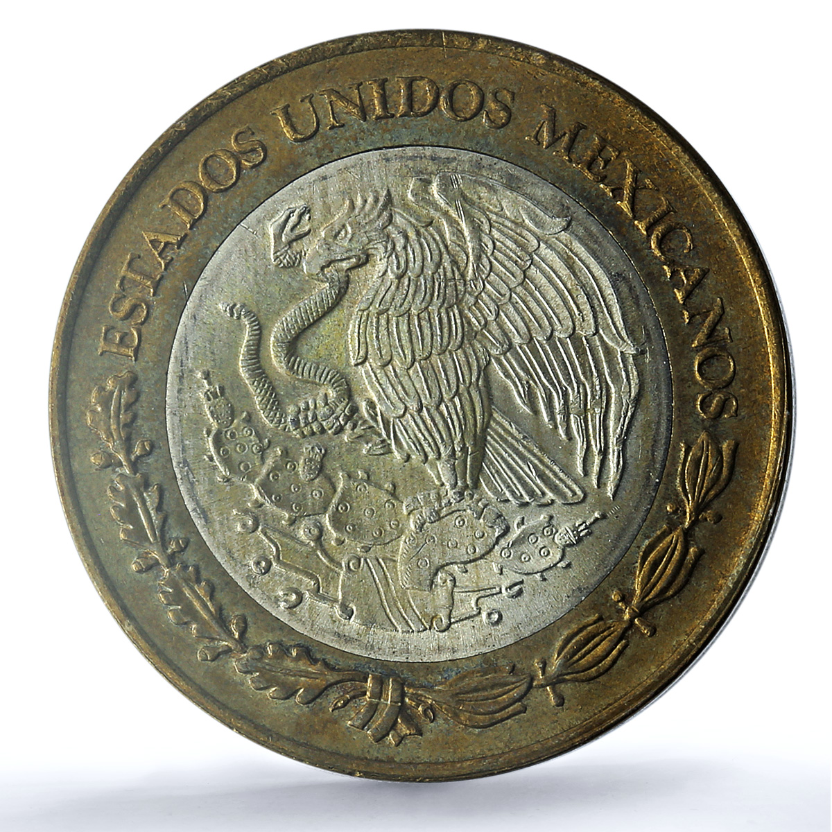 Mexico 50 pesos Nino Nine Heroes KM-571 History MS 65 PCGS bimetal coin 1993 Mexico 50 pesos Nino Nine Heroes KM-571 History MS 65 PCGS bimetal coin 1993