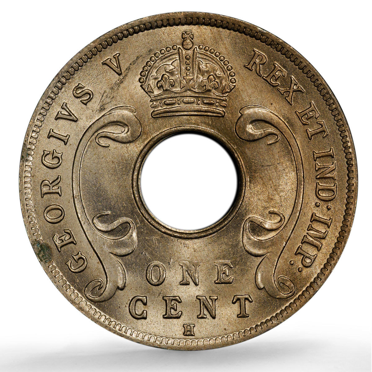 East Africa British 1 cent George V KM-7 Uganda MS 64 PCGS CuNi coin 1911