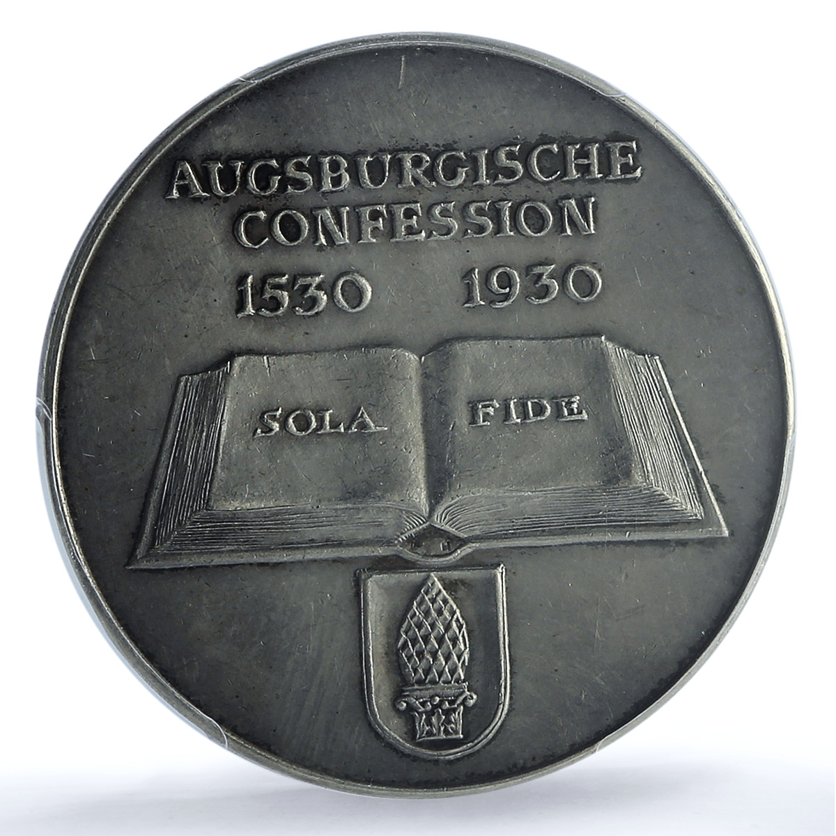 Germany Weimar Melanchthon Luther Augsburg History SP 62 PCGS silver medal 1930