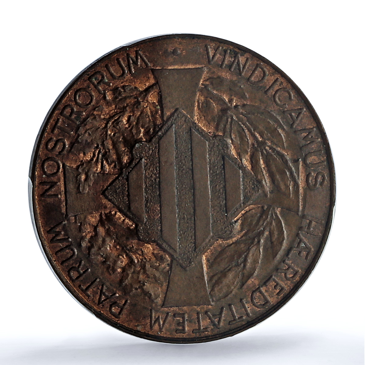 Spain Barcelona 5 centimos Catalanist Union Horsemans MS64 PCGS bronze coin 1900
