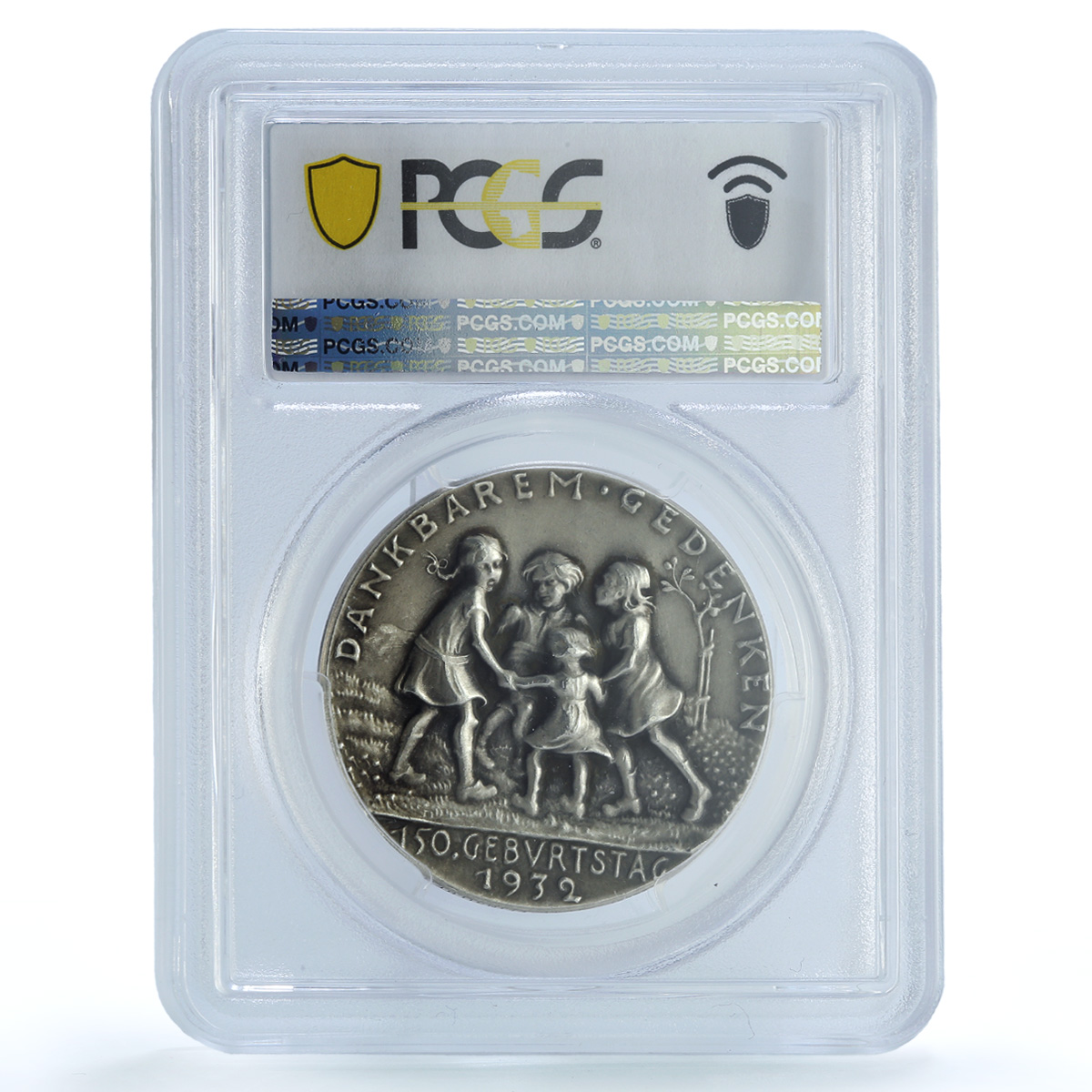Germany Weimar Friedrich Froebel 150th Anniversary SP63 PCGS silver medal 1932