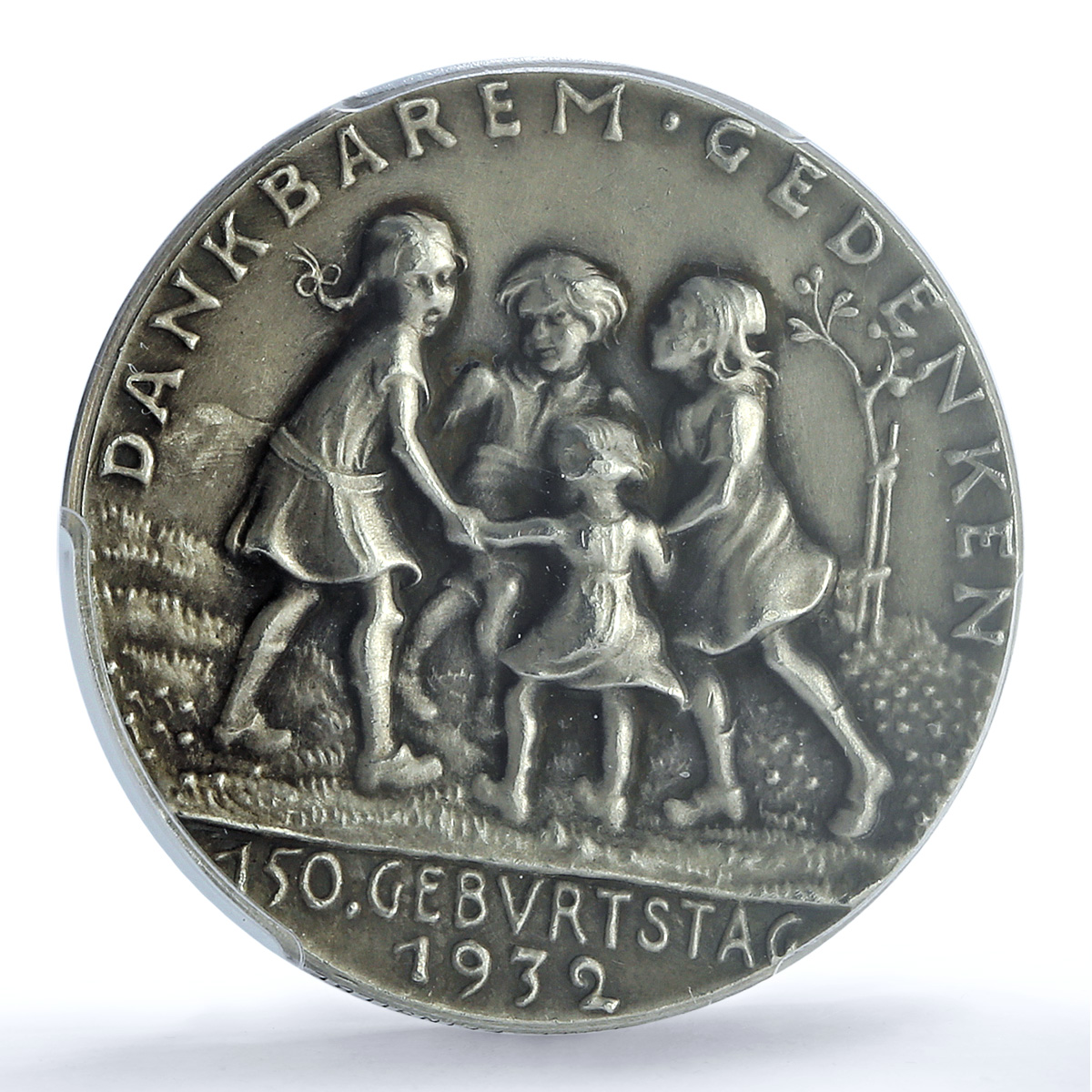 Germany Weimar Friedrich Froebel 150th Anniversary SP63 PCGS silver medal 1932