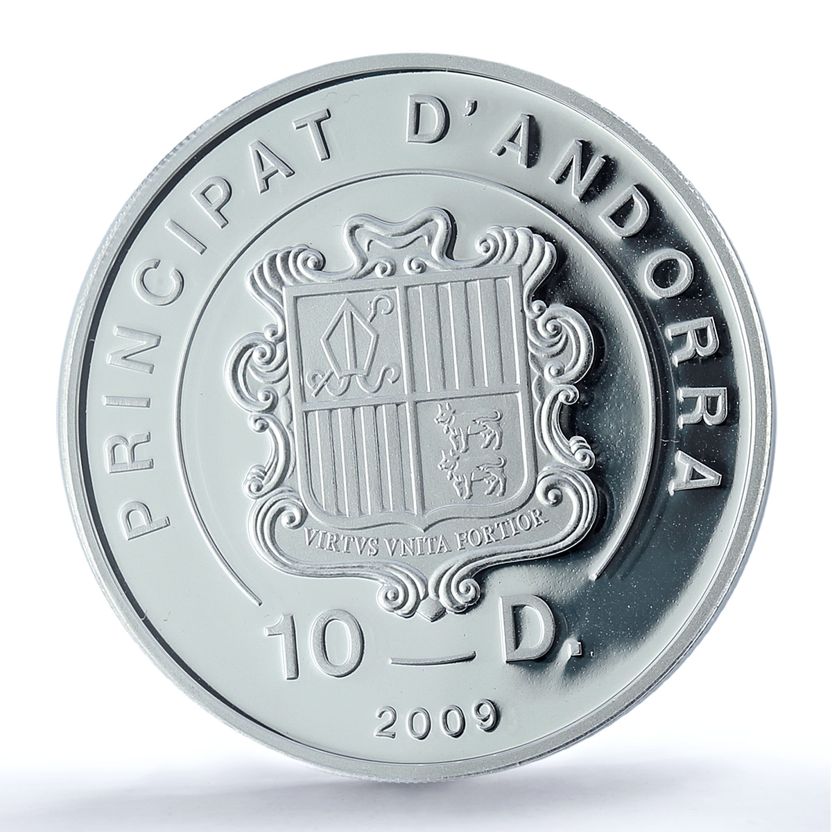 Andorra 10 diners Chopin Paris KM-322 Music Composer PR 70 PCGS silver coin 2009 Andorra 10 diners Chopin Paris KM-322 Music Composer PR 70 PCGS silver coin 2009