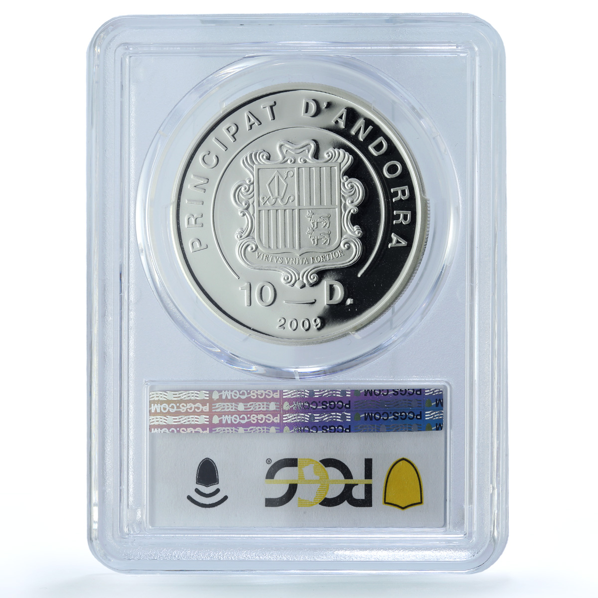 Andorra 10 diners Chopin Warsaw KM-319 Music Composer PR70 PCGS silver coin 2009 Andorra 10 diners Chopin Warsaw KM-319 Music Composer PR70 PCGS silver coin 2009