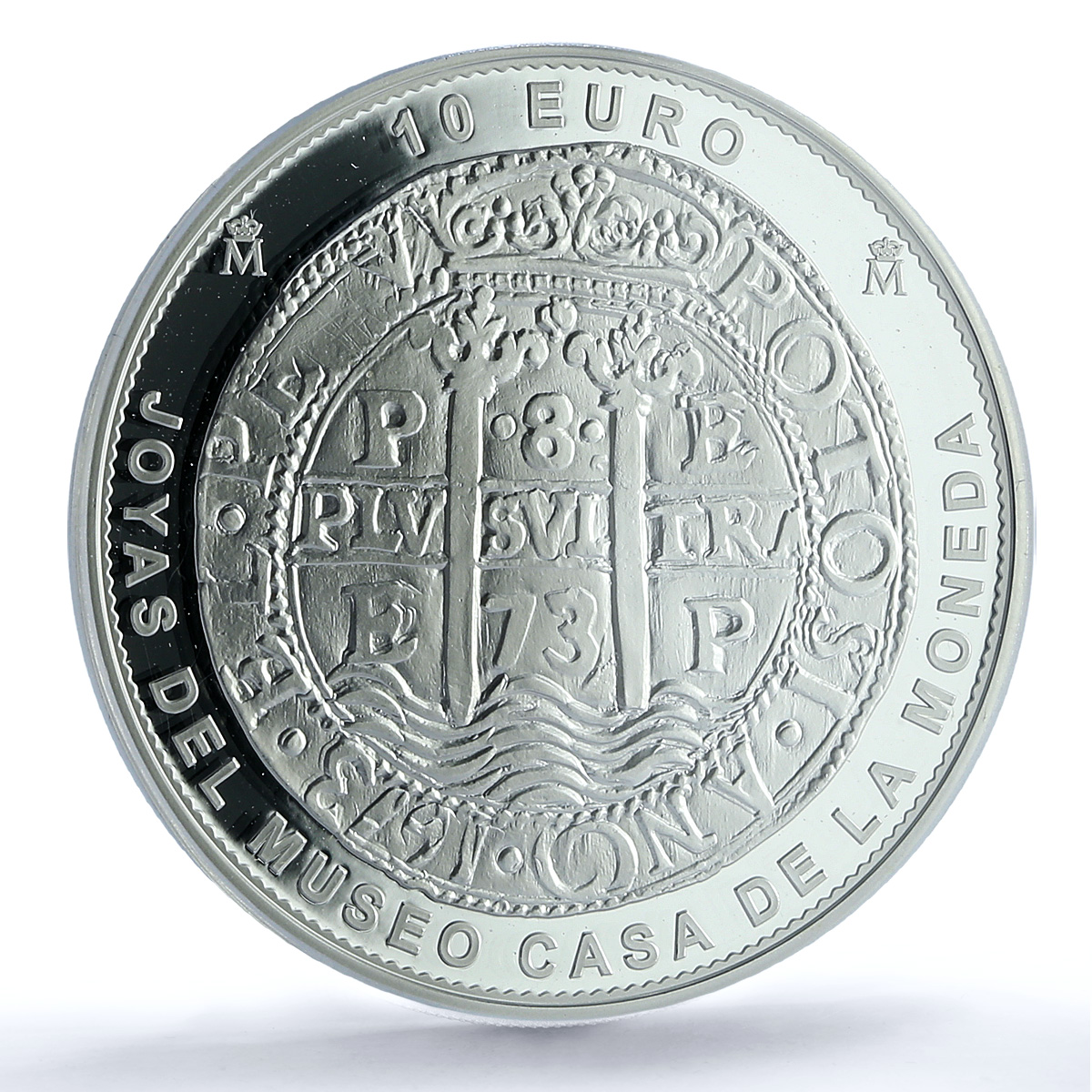 Spain 10 euros Potosi 8 Reales 1673 Restrike PR 70 PCGS silver coin 2025 Spain 10 euros Potosi 8 Reales 1673 Restrike PR 70 PCGS silver coin 2025