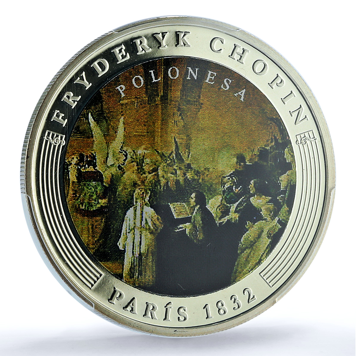 Andorra 10 diners Chopin Paris KM-318 Music Composer PR 67 PCGS silver coin 2009 Andorra 10 diners Chopin Paris KM-318 Music Composer PR 67 PCGS silver coin 2009